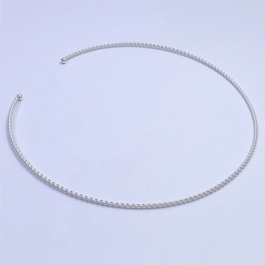 Choker de Prata Envuelto