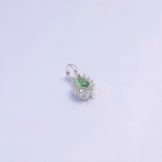 Pingente de Prata Emerald