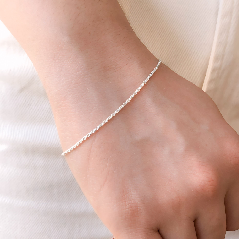 Pulseira de Prata Viena