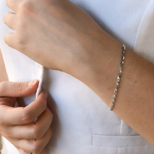 Pulseira de Prata Trance