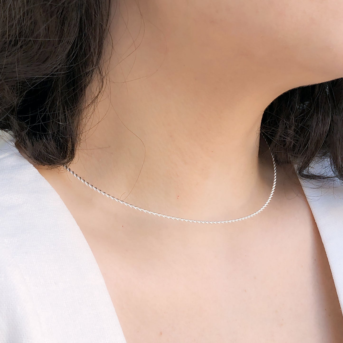 Choker de Prata Envuelto
