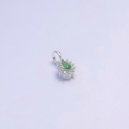 Pingente de Prata Emerald