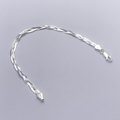 Pulseira de Prata Lines