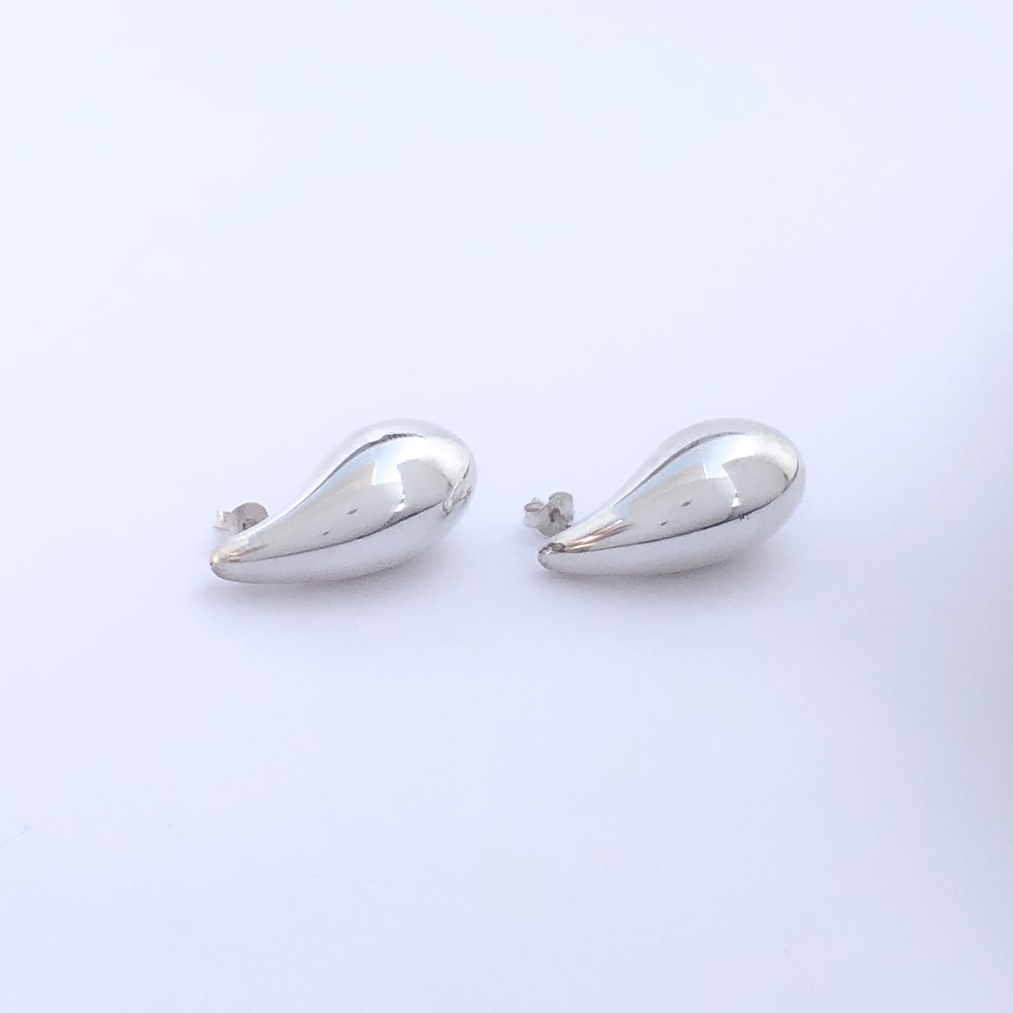 Brinco de Prata Large Drop