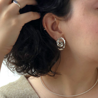 Brinco de Prata Hipnotize