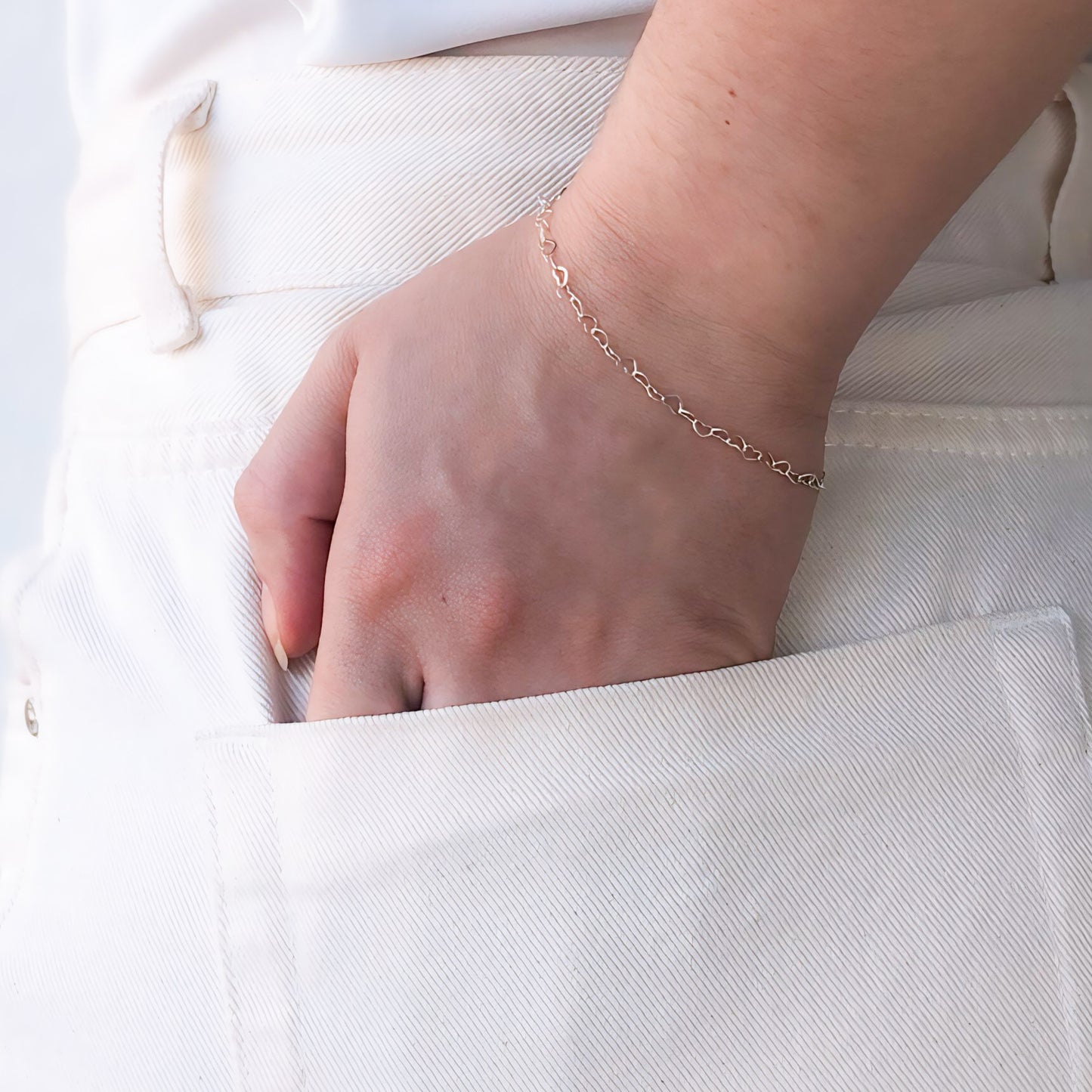 Pulseira de Prata Lover One