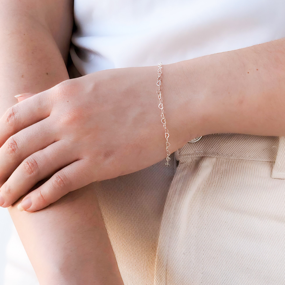 Pulseira de Prata Lover One